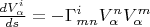 $\frac{dV^i_{\alpha}}{ds}=-\Gamma^i_{mn}V_{\alpha }^nV_{\alpha}^m$