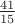 $\frac{41}{15}$