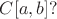 $C[a, b]?$