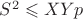 $S^2\leqslant XYp $