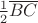$\frac{1}{2} \overline{BC}$