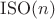 $\mathrm{ISO}(n)$