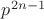 $p^{2n-1}$