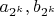 $a_{2^k},b_{2^k}$