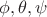 \phi,\theta,\psi