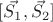 $[\vec{S_1}, \vec{S_2}]$