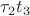 $\tau_2t_3$$