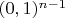 $(0,1)^{n-1}$