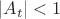 $|A_t|<1$