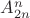 $A^n_{2n}$