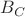 $B_C$