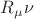 $R_\mu\nu$