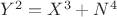 $Y^2=X^3+N^4$