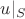 $u|_S$