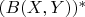 $(B(X,Y))^*$