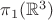 $\pi_1(\mathbb{R}^3)$