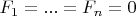 $F_1=...=F_n=0$