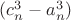 $(c_n^3-a_n ^3)$