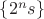 $\{2^n s\}$