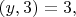 $(y, 3) = 3, где $