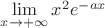 $\lim\limits_{x \to +\infty}x^2e^{-ax}$ $\lim\limits_{x \to +\infty}x^2e^{-ax}$