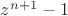 $z^{n+1}-1$