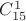 $C^1_{15}$
