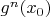 $g^n(x_0)$