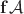 $\mathbf f\mathcal A$
