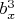 $ b_x^3$