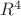$\mahtbb{R}^4$ $\mahtbb{R}^4$