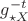 $g_{\star X} ^{-t}$