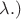 $\lambda.)$ $\lambda.)$