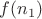 $f(n_1)$