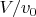 $V/v_0$