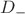 $D_-$
