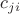$c_{ji}$