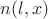 $n(l,x)$