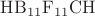 $\rm{HB_{11}F_{11}CH}$