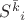 $S^{\bar k}{}_i$
