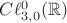 $C\ell^0_{3,0}(\mathbb R)$