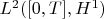 $L^2([0,T],H^1)$