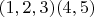 $(1,2,3)(4,5)$