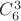 $C_6^3$