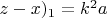 $z-x)_1=k^2a$
