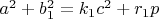 $a^2+b_1^2=k_1c^2+r_1p$