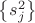 $\big\{s^{2}_{j} \big\}$