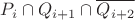 $P_i\cap Q_{i+1} \cap \overline{Q_{i+2}}$