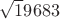 $\sqrt 19683$ $\sqrt 19683$