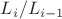 $L_{i}/L_{i-1}$
